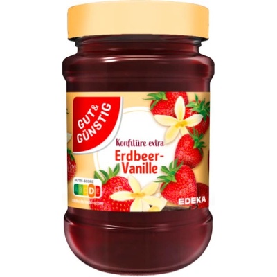 G&G Jahodovový džem s vanilkou 450g
