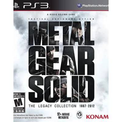 Metal Gear Solid The Legacy Collection (PlayStation 3)