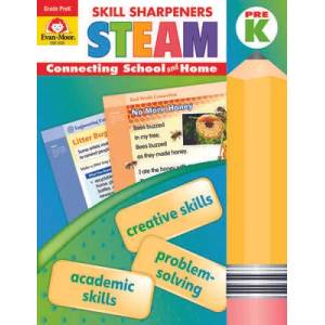 Skill Sharpeners: Steam, Prek Workbook | Evan-Moor Educational Publishers (ISBN: 9781645140788)