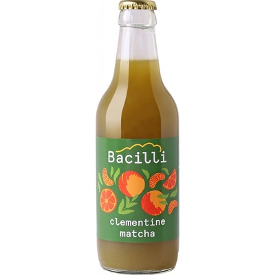 Bacilli Bio fermentovaná limonáda Klementínka-Matcha 330 ml
