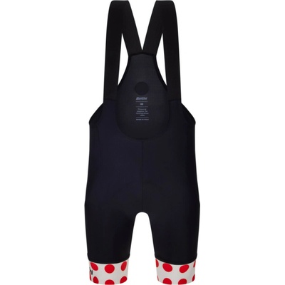 Santini krátke s trakmi Tour De France BIB Shorts čierna