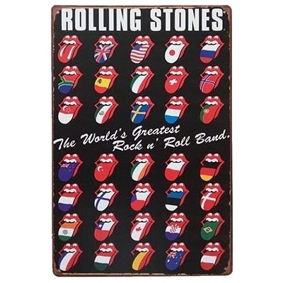Ceduľa Rolling Stones