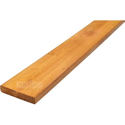 Plotovky dřevěné rovné, severský smrk, barvené - odstín modřín 18x95x1200, kvalita AB
