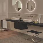 Ideal Standard Atelier Linda-X стенен умивалник с 3 отвора за смесител, лъскаво бял, 60 см (T498901)