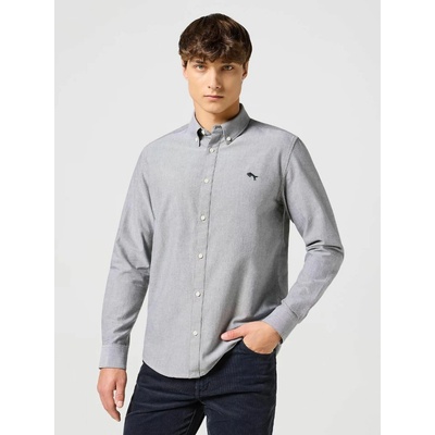 Wrangler pánska košeľa Oxford 112357230 grey