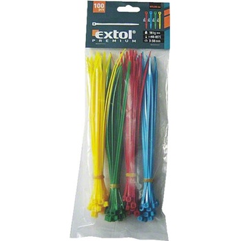 Extol Premium 8856192 Sťahovacie pásky 100x2,5 mm