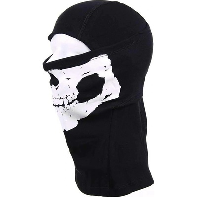 Kukla 101 Inc Balaclava Skull černá