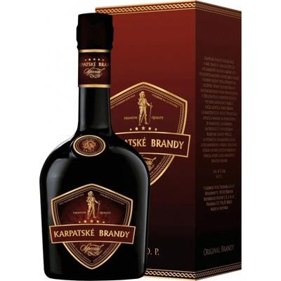 Karpatské Brandy Speciál 40% 0,7 l (kazeta)