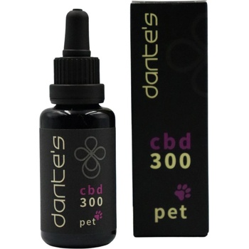 Dante´s CBD olej Pet pre zvieratá 100 Isolate 10 ml