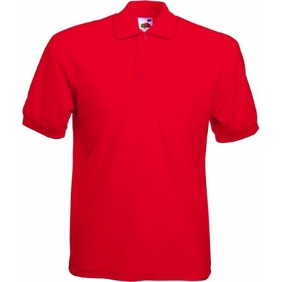 Fruit of the Loom pánská směsová polokošile F502 Červená
