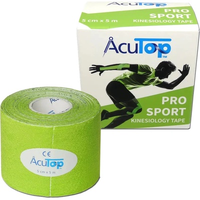 AcuTop AcuTop Pro Sport Kinesiology Tape zelená 5 cm x 5 m