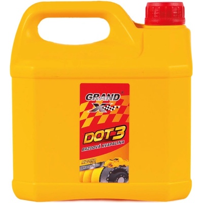 GrandX Brzdová kvapalina DOT 3 3 l