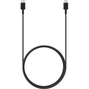Samsung EP-DX310JBE Samsung USB-C/USB-C кабел за данни 3A 1.8m черен (57983132753)