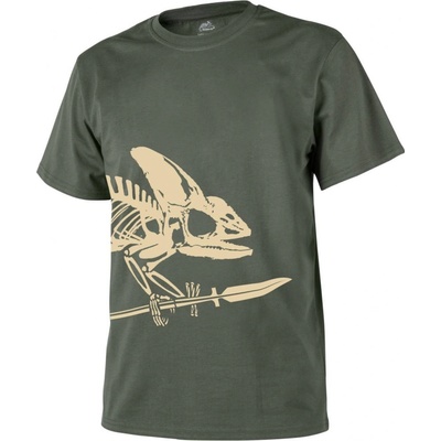 Helikon T-Shirt Full Body Skeleton olive green