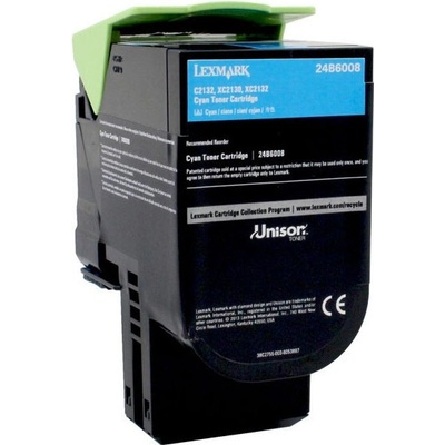 Lexmark 24B6008 лазурен (cyan) оригинален тонер (24B6008)