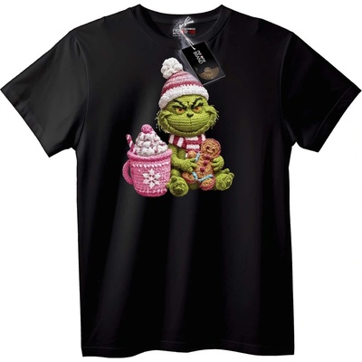 NOONEBRAND Тениска Уютен Grinch Коледа - 2XL, White