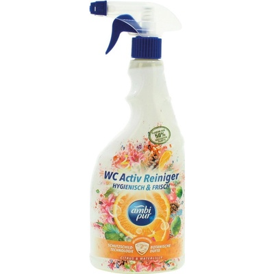 Ambi Pur WC Activ čistič sprej Citrus & Waterlily 750 ml
