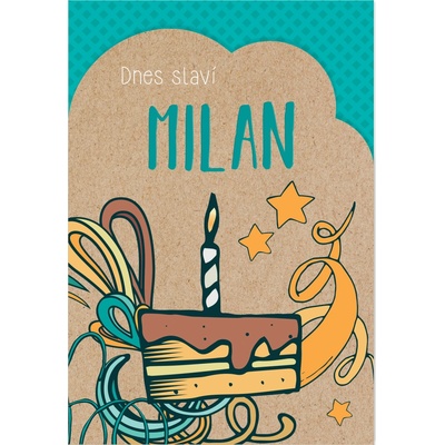 Albi Přání k svátku - Milan