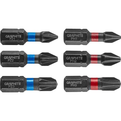 Graphite PH1/2/3, PZ1/2/3 x 25 mm 6 ks 56H540