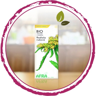 Afra Rodiola růžová Bio tinktúra 50 ml