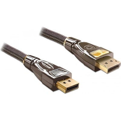 Delock Кабел Displayport, мъжки към мъжки 2 m