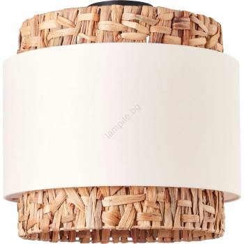 Brilliant - Плафон WATERLILLY 2xE27/60W/230V Ø 35 см кремав (BI0097)