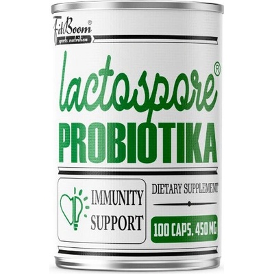 FitBoom LactoSpore Probiotics 100 kapslí