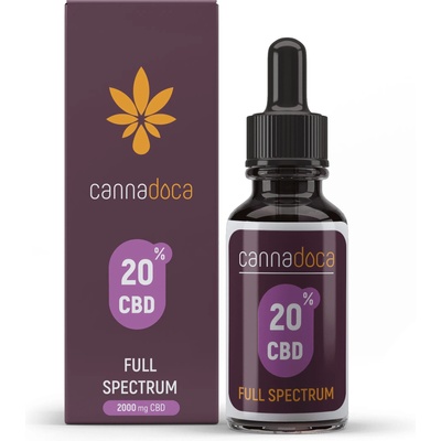 Cannadoca 20% CBD масло - пълен спектър