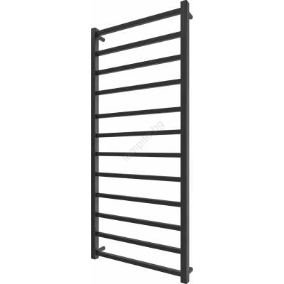 Mario Radiators Лира за баня INOX TOKIO 233W/230V 117x53 см неръждаема стомана/черен (MR0043)