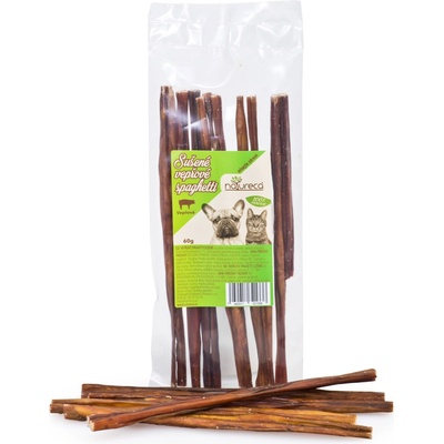 Natureca pochoutka Vepřové spaghetti sušené 60 g