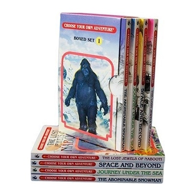 Choose Your Own Adventure 4-Book Set, Volume 1: The Abominable Snowman/Journey Under the Sea/Space and Beyond/The Lost Jewels of Nabooti Montgomery R. a.Boxed Set