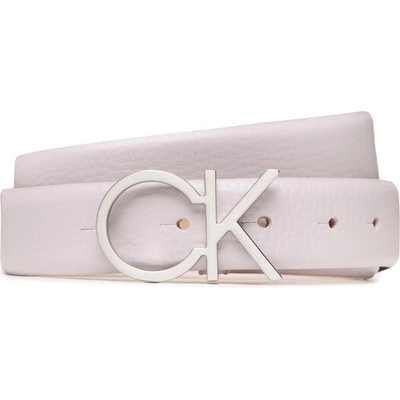 Calvin Klein Дамски колан Calvin Klein Re-Lock Ck logo Belt 30mm Pbl K60K610413 Виолетов (Re-Lock Ck logo Belt 30mm Pbl K60K610413)