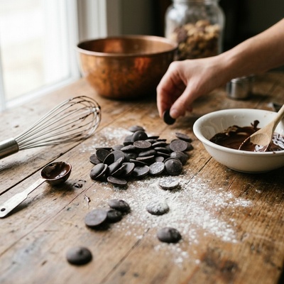 Carla Cukrářská poleva hořká 20% 500 g