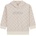GUESS Суичър без цип в бежово за мини момиче покрит с лога Guess