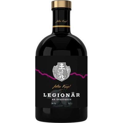 Anton Kaapl Legionar na švestkách 38% 0,7 l (holá láhev)