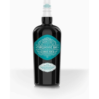 Turquoise Bay Amber Rum 40% 0,7 l (čistá fľaša)