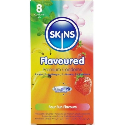 Skins Condom Flavours 12 ks