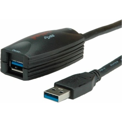 Roline 12.04.1096 USB 5Gbps (USB 3.0) aktivní prodlužovací , USB3.0 A(M) - USB3.0 A(F), 5m