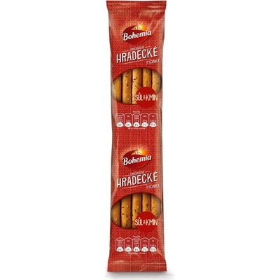 Bohemia Hradecké tyčinky rasca soľ 30 x 100 g