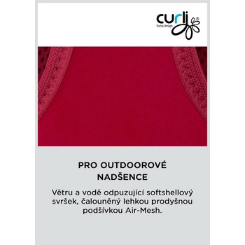 CURLI Postroj pre psov so sponou Softshell