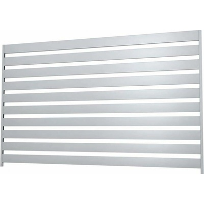 Sada pro výrobu hliníkového plotového pole 2 m x 1,2 m, lamely 80x16 mm, bez povrchové úpravy