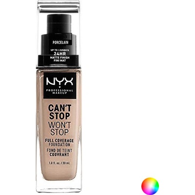 NYX Professional make-up Can't Stop Won't Stop vysoko krycí make-up 06 Vanilla 30 ml