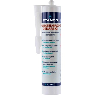 Etanco Strešný silikón 280 ml transparetná