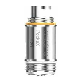 Aspire žhaviaca hlava PockeX nerez MTL 1,2ohm