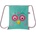 Affenzahn Детска детска раница Affenzahn Kid's Sportbeutel Eule Kids' backpack - Teal - размер One Size (508-0755-0111)