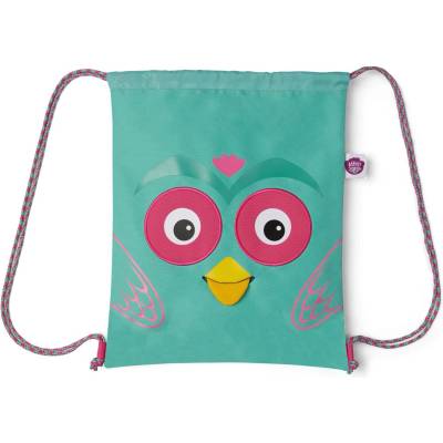 Affenzahn Детска детска раница Affenzahn Kid's Sportbeutel Eule Kids' backpack - Teal - размер One Size (508-0755-0111)