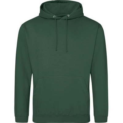 Just Hoods mikina College Fľaškovo zelená