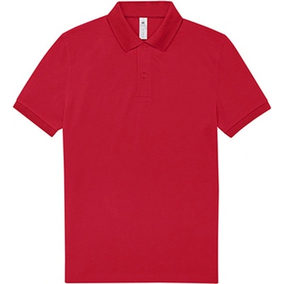 B&C polo triko PU426 red
