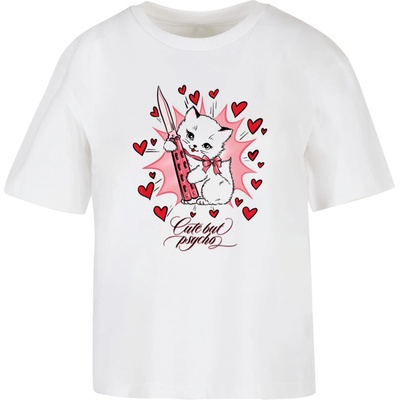 Mister Tee Тениска Psycho Kitty Tee white XXLUB-MST174-00220 - Камуфлаж, размер XXL