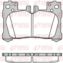 Sada brzdových platničiek kotúčovej brzdy REMSA 1791.00